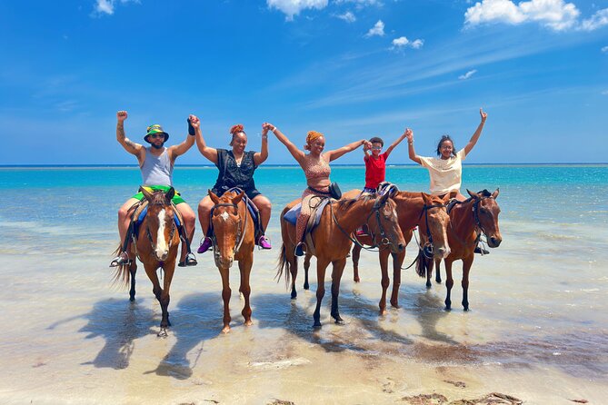 Zipline, Dunn’s River Falls, Bamboo Rafting & Horseback Ride Tour - A packed Jamaican half-day with plenty of variety