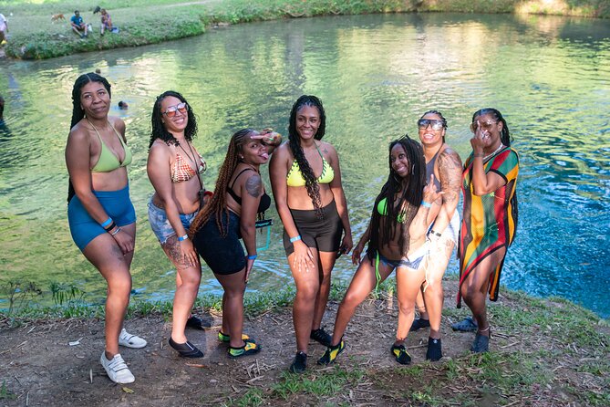 Zipline, Dunn’s River Falls, Bamboo Rafting & Horseback Ride Tour - Scotchie’s Drax Hall for Jamaican jerk food